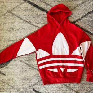 NWT adidas Originals Big Trefoil Pullover Hoodie